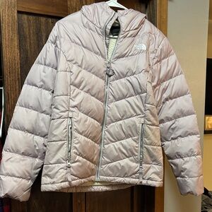 The North Face Puffer Jacket Light Purple